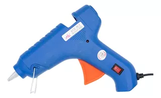 Pistola De Silicon Caliente Eléctrica Pegamento 20w Color Azul