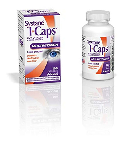 Systane Icaps Suplemento Vitamínico Y Mineral Fórmula