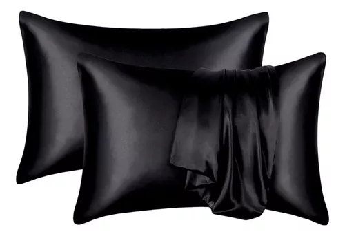 Funda de almohada satén SALLY 50x70/75 topo