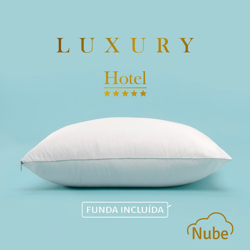 Almohada Hotel Luxury 5 Estrellas Efecto Pluma 50x70