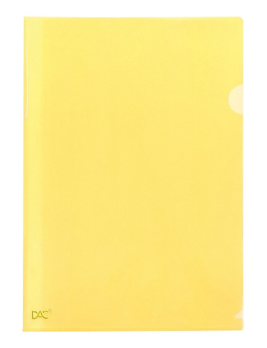 Pasta Tipo L A4 Com 10 Unidades Cores Diversas Dac