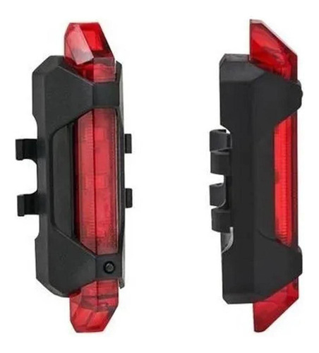 Luz Led Bicicleta Recargable Usb Impermeable Ajustables.