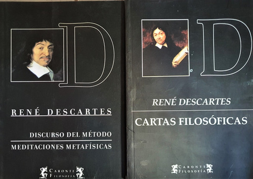 Lote X2 Libros Descartes Ed Terramar Discurso Metodo Cartas