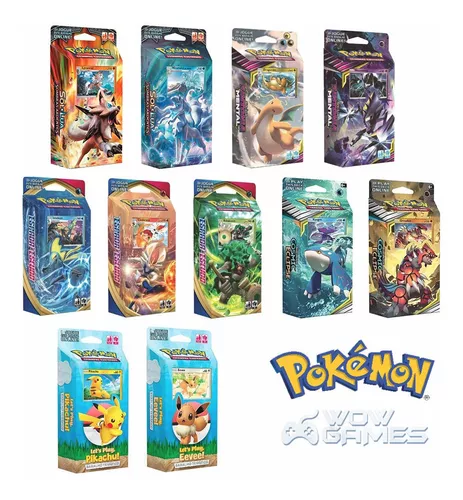 Jogo de Cartas Pokemon Pack Sol e Lua, Copag, Multicor