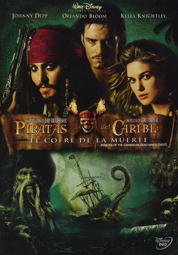 Piratas Del Caribe El Cofre De La Muerte | Dvd Nuevo