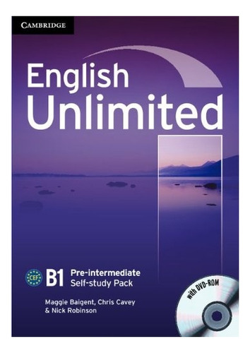 English Unlimited B1 Pre-intermediate - Workbook - Baigent, 