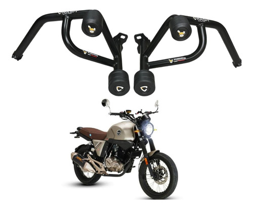 Crash Bar Original Moto Vento Rocketman 250 300 Sliders Mexi