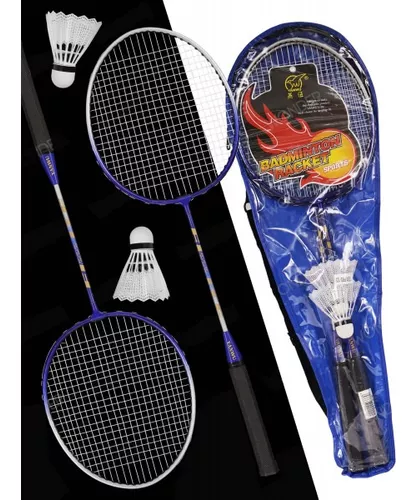 Raqueta De Badminton + Funda + Plumillas.