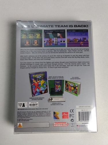 Battletoads & Double Dragon Nes - Retrobit Limited Run