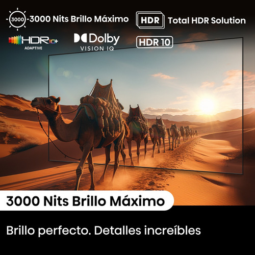 Pantalla Hisense Uled Miniled Pro 85u8n Googletv Quantum Dot