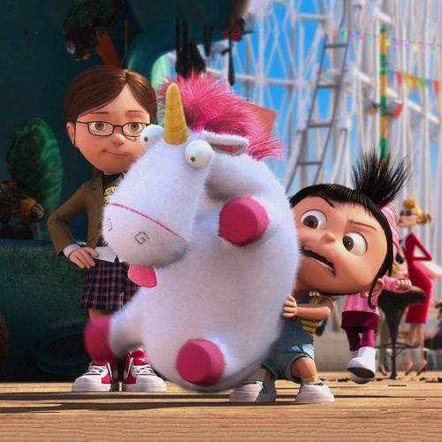 Peluche Estilo Unicornio Mi Villano Favorito 40 Cm Aprox