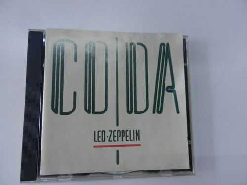 Led Zeppelin Cd Coda Cd Europeo 1999