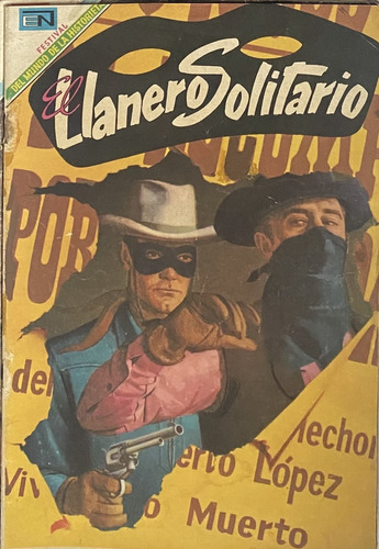 El Llanero Solitario 195 ,pacto Indio 1969 , Novaro, An5