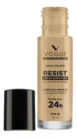 Base de maquillaje líquida Vogue Resist Líquido Base líquida Resist tono sensual - 30mL 30mg