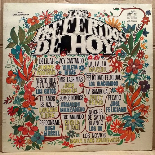   Los Preferidos De Hoy Varios Lp Vinilo