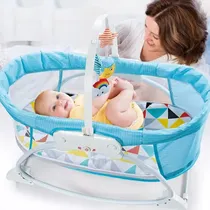 Comprar Cuna Mecedora Moises Con Musica Vibracion Y Mosquitero