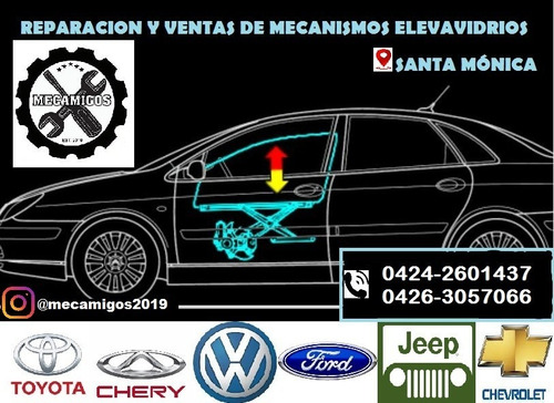 Imagen 1 de 10 de Reparación Sistemas Eleva Vidrios, Mecanismos Y Repuestos.-s
