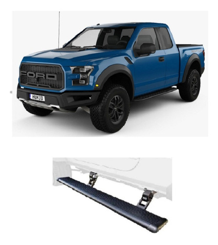 Estribos Eléctricos Amp Research F-150 Raptor 2016/2022