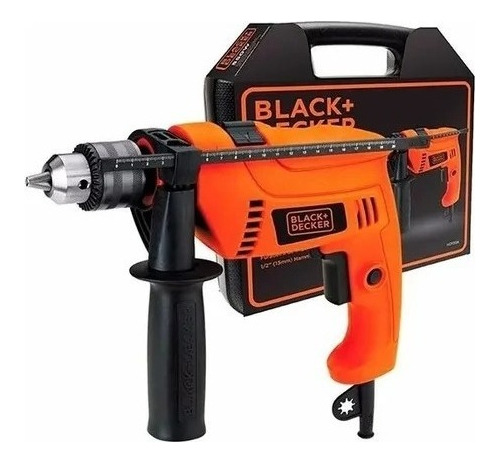 Taladro Percutor 13m 650w Black + Decker Hd650k Maletín