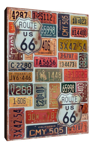 Cuadros Carteles Ruta Vintage L 29x41 (cdr (11))