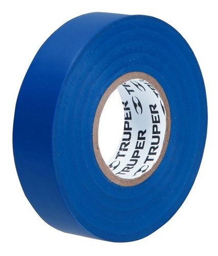 Imagen 3 de 5 de Huincha Aisladora Truper 19mmx18m Azul M-33 (10 Und)