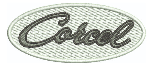 Patch Bordado Corcel Logo Crs022l100a043