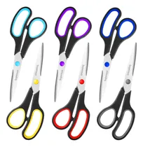 Comprar Juego De Tijeras De 6 Unidades, 8 Tijeras Multiusos Con Asas