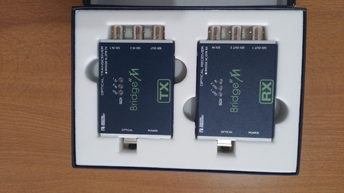 Imagen 4 de 6 de Enlace Por Fibra Optica Para 3 Señales Sdi 15 Km