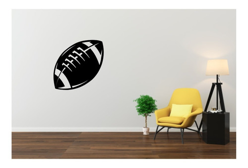 Pelota Futbol Americano Adhesivo Para Pared Habitación