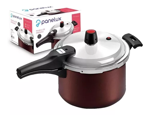 Panela de Pressão Panelux Antiaderente 4,5L Premium Fechamento Externo