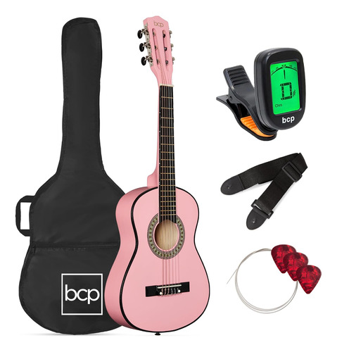 Kit De Inicio De Guitarra Acústica Niños De 30 Pulgad...