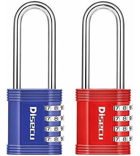 Disecu Long Shackle 4 Digit Combination Lock And Outdoor Wat