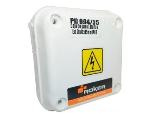 Caja De Paso Estanca Ip65 70x70x35 Roker Pr994/35 E.austral