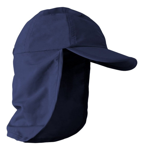 Gorro Jockey Legend C/tapa Nuca Azul