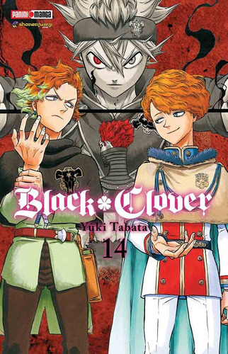 Panini Manga Black Clover N.14, De Yuki Tabata. Serie Black Clover, Vol. 14. Editorial Panini, Tapa Blanda En Español, 2020