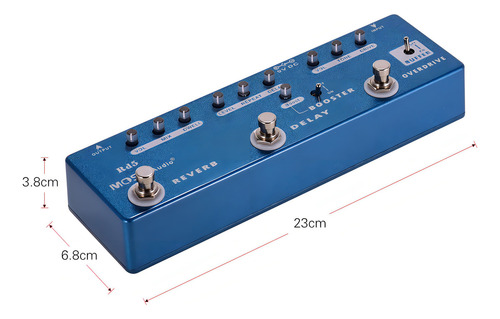 Pedal Of Effect Mosky Audio Rd5 Blue