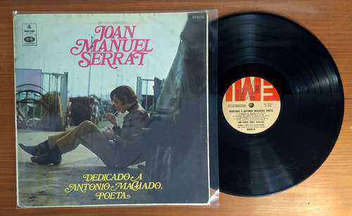 Joan Manuel Serrat Dedicado A Antonio Machado Disco Lp Vinil