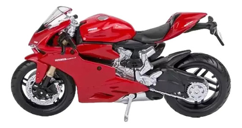 Moto Coleccion Maisto Fresh Metal Ducati 1199 Roja 1/18 Febo
