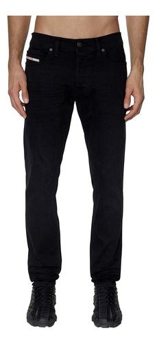 Jeans Diesel D-luster 0elay Slim Jeans Black Denim Hombre