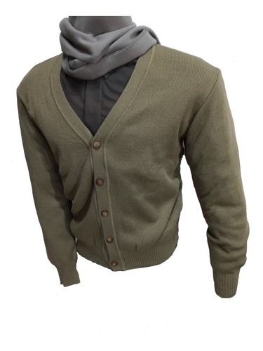 Cardigans Sweater Con Botón Abrigo Saquito