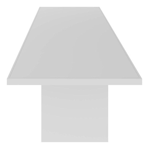 Mesa De Reunião Escritório Me4119 Branco Tecnomobili
