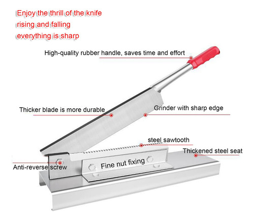Cortadora Manual De Carne De Acero Inoxidable Para Carne Sec
