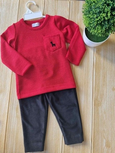 Conjunto Bebe 12m Excelente Calidad Lanilla Plush Cod2241