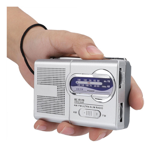 Mini Altavoz De Radio Multifunción Pocket Am Fm Bcr119