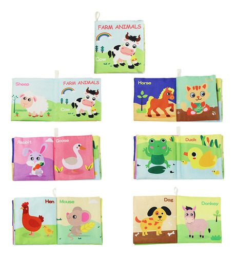 I Kid Cloth Book Infant Baby Intelligence Development T