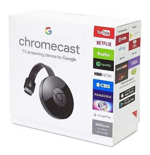 Google Chromecast 2 Smart Tv Usb Netflix 2da Generacion  