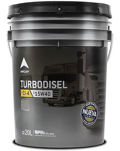 Aceite Para Diesel 15w40 Turbo Disel Ancap Lubricante 20 Lts