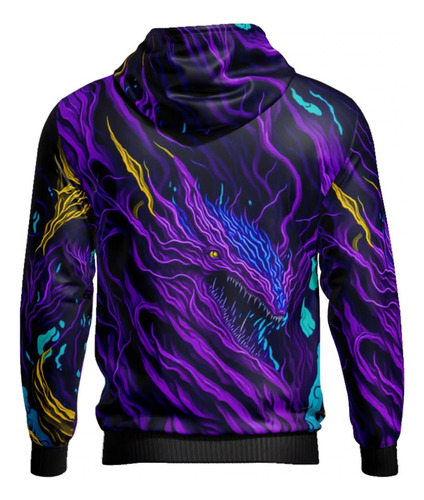 Imagen 2 de 2 de Buzo Hoodie Monster Dragon Mod 4