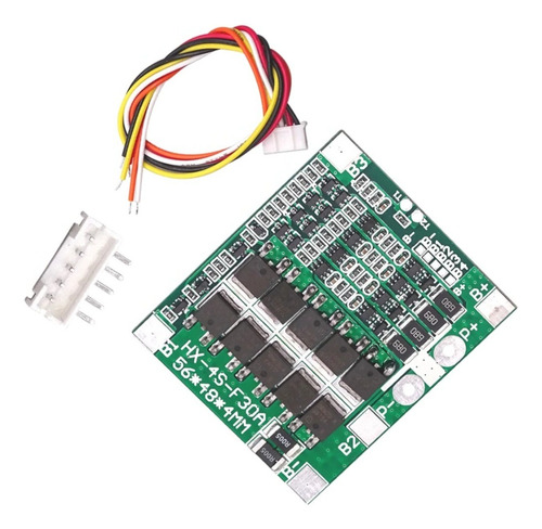 Cargador Bms 4 Baterías Litio 18650 4s 30a 4 Pzas.