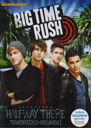 Big Time Rush Primera Temporada 1 Uno Volumen 1 Uno Dvd